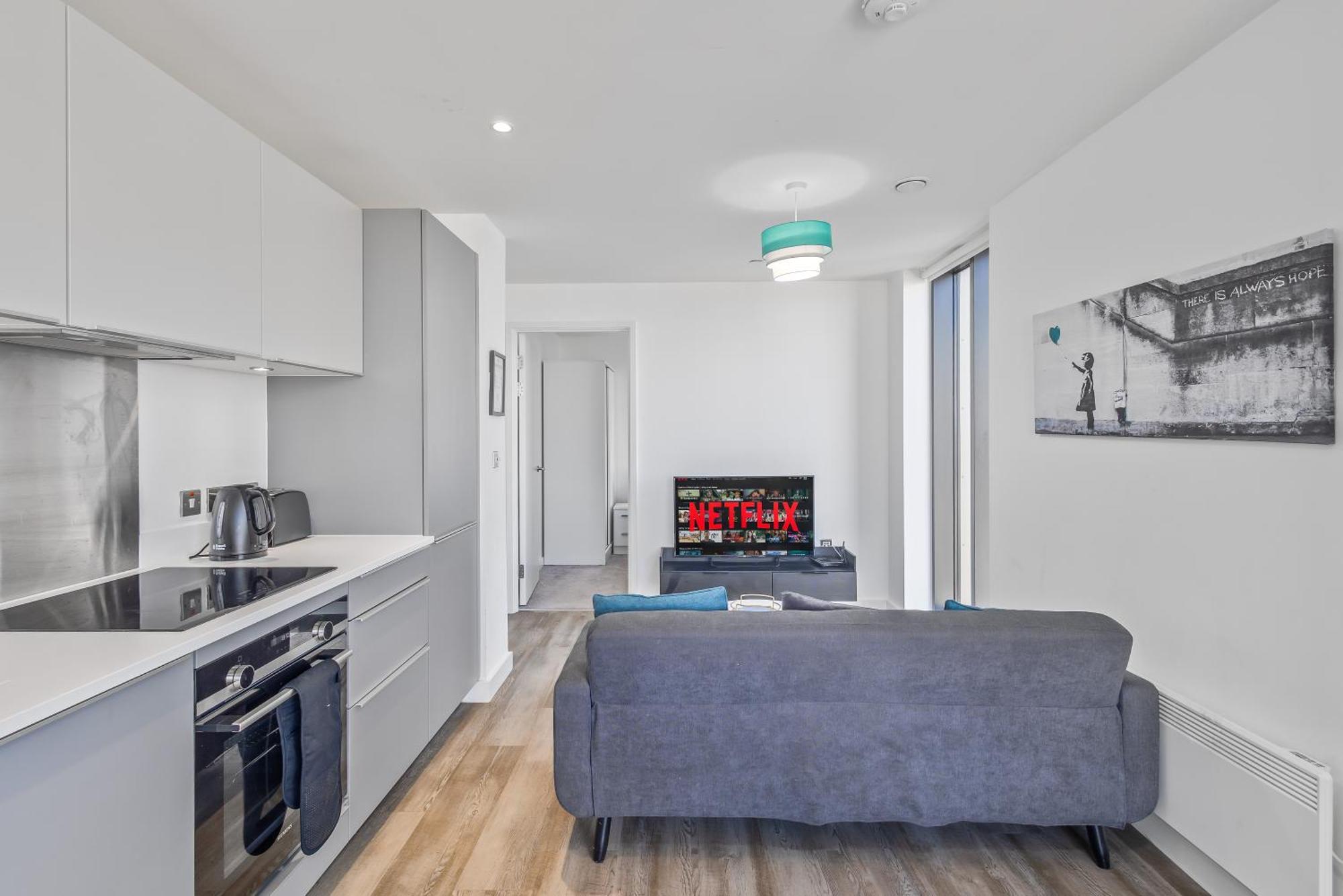 Luxury 2 Bedroom Apartment, On Broad Street! Birmingham Buitenkant foto